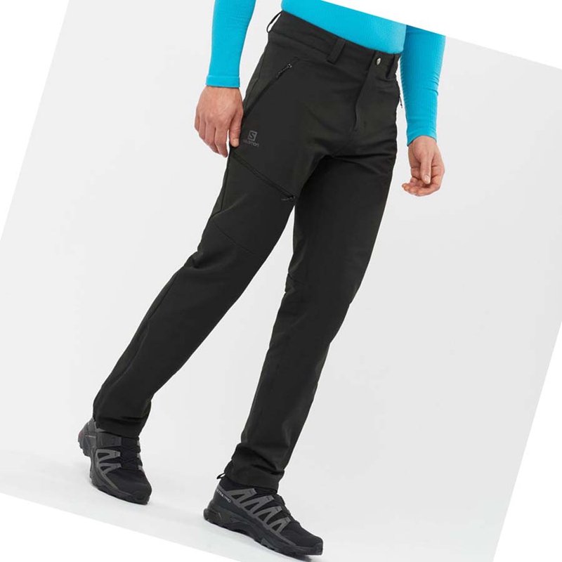 Salomon OUTPEAK WARM Hose Herren Schwarz | LDTNRFJ-12