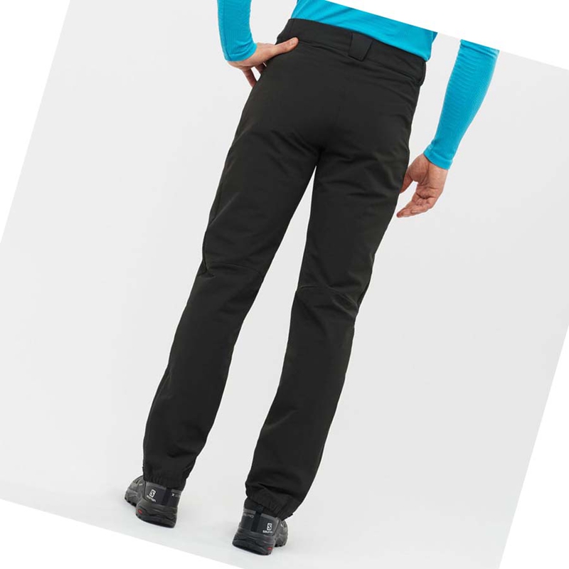 Salomon OUTPEAK WARM Hose Herren Schwarz | LDTNRFJ-12