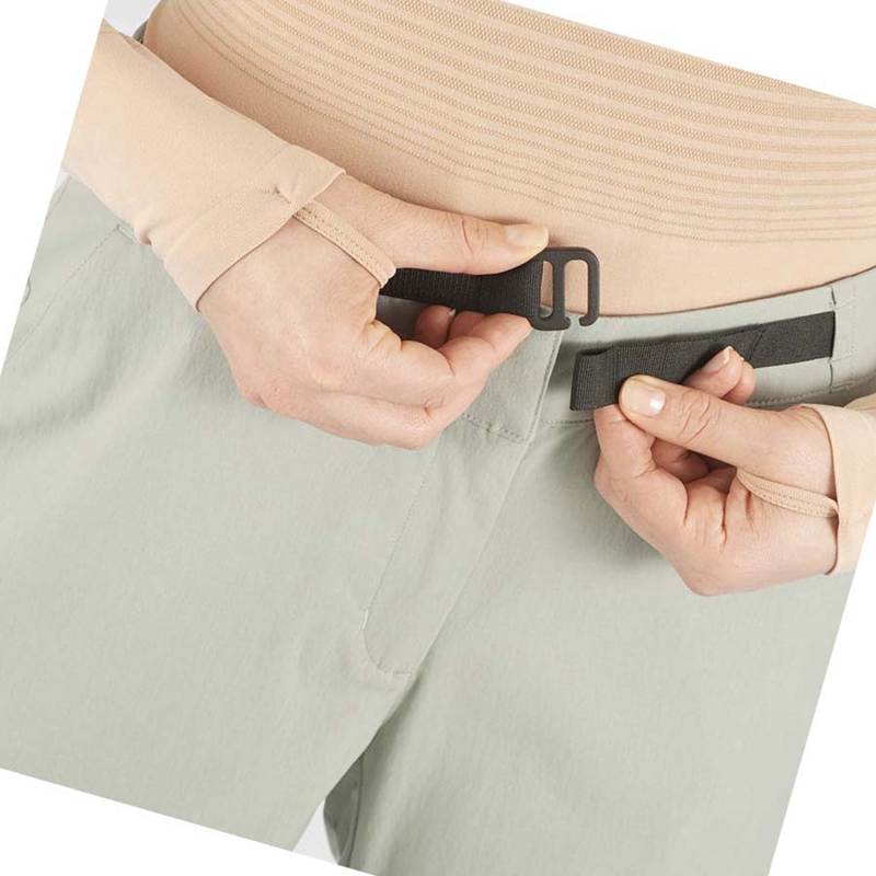 Salomon OUTRACK Hose Damen Beige | AUYLDOM-95