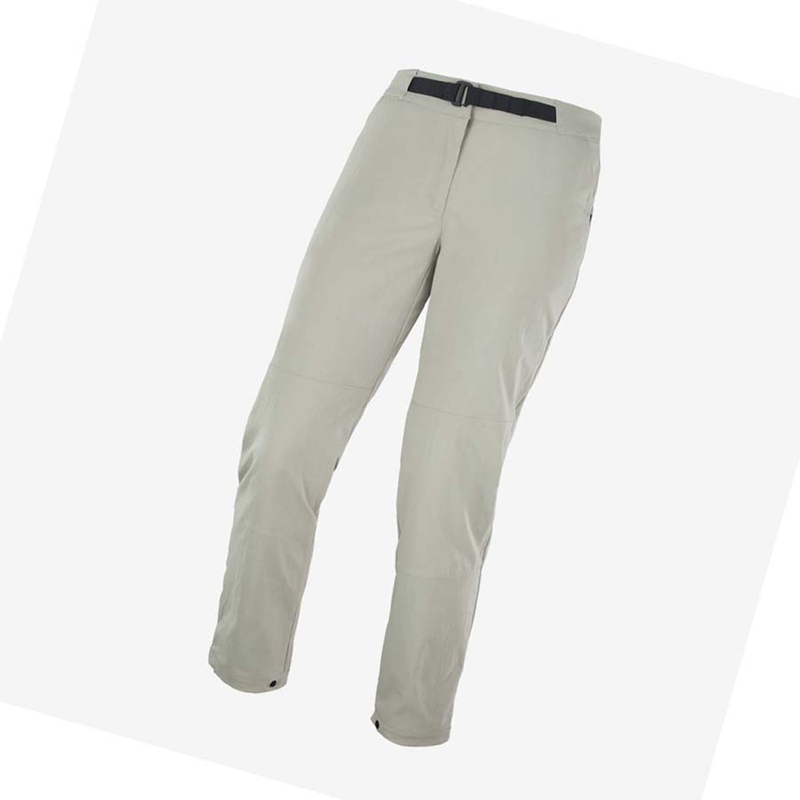 Salomon OUTRACK Hose Damen Beige | AUYLDOM-95