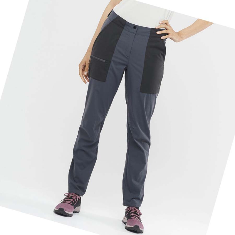 Salomon OUTRACK Hose Damen Grau | SANPKMC-81