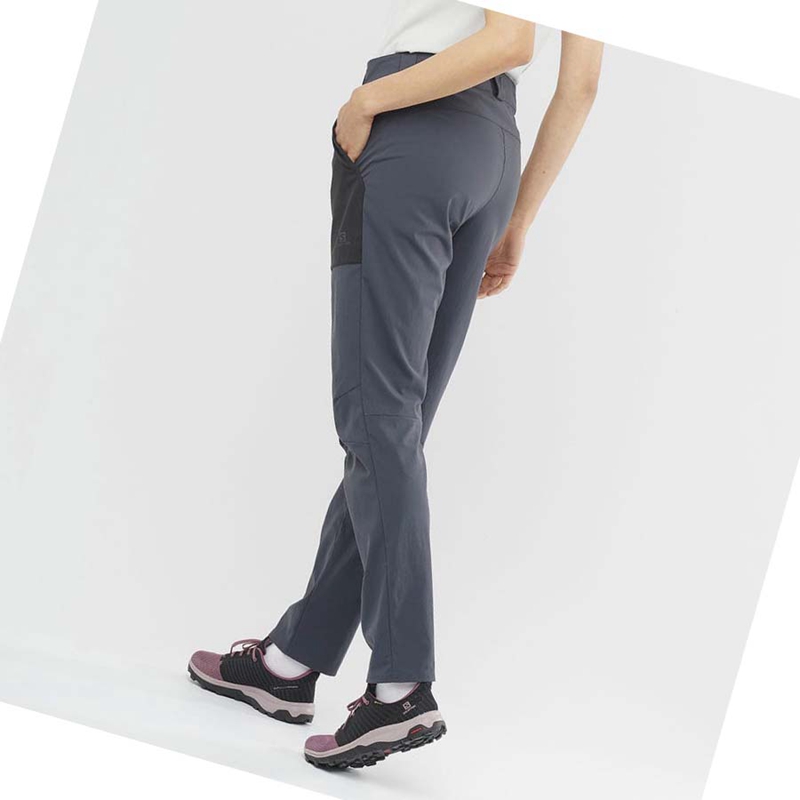 Salomon OUTRACK Hose Damen Grau | SANPKMC-81
