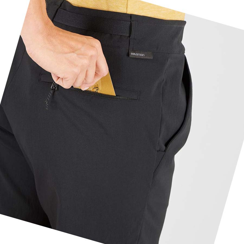 Salomon OUTRACK Kurze Hose Damen Schwarz | QRTFVJK-46