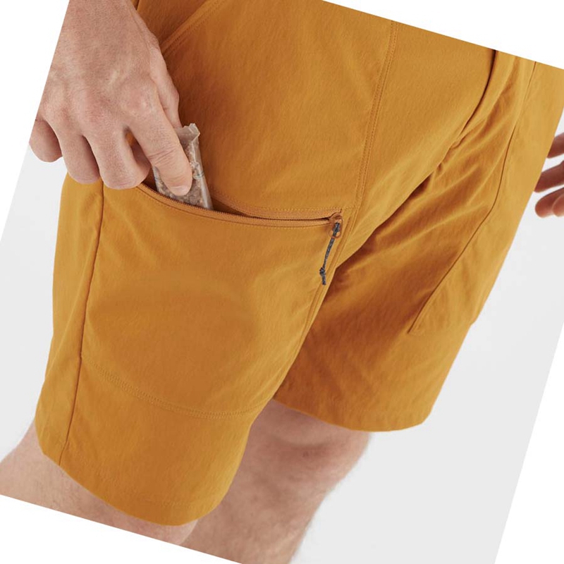 Salomon OUTRACK Kurze Hose Herren Orange | ITGUQNA-09