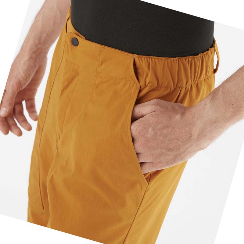 Salomon OUTRACK Kurze Hose Herren Orange | ITGUQNA-09