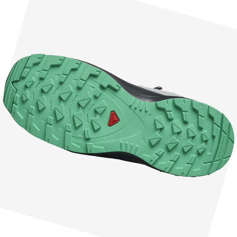 Salomon OUTWARD CLIMASALOMON™ WATERPROOF Wanderschuhe Kinder Mintfarben | VUACNZF-93