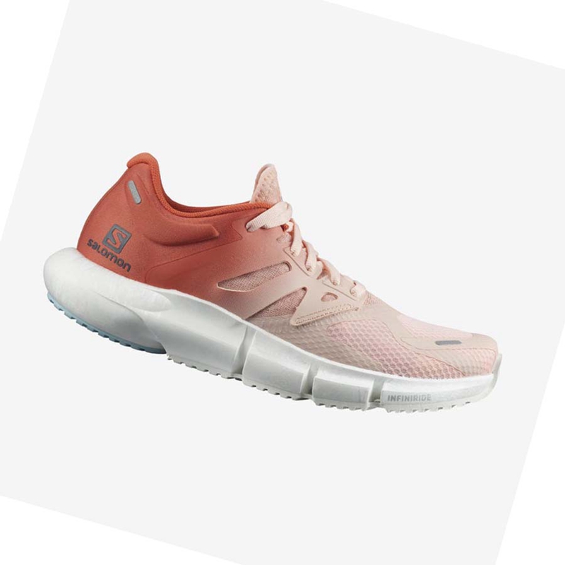 Salomon PREDICT 2 Laufschuhe Damen Rosa | QTCRFBV-08