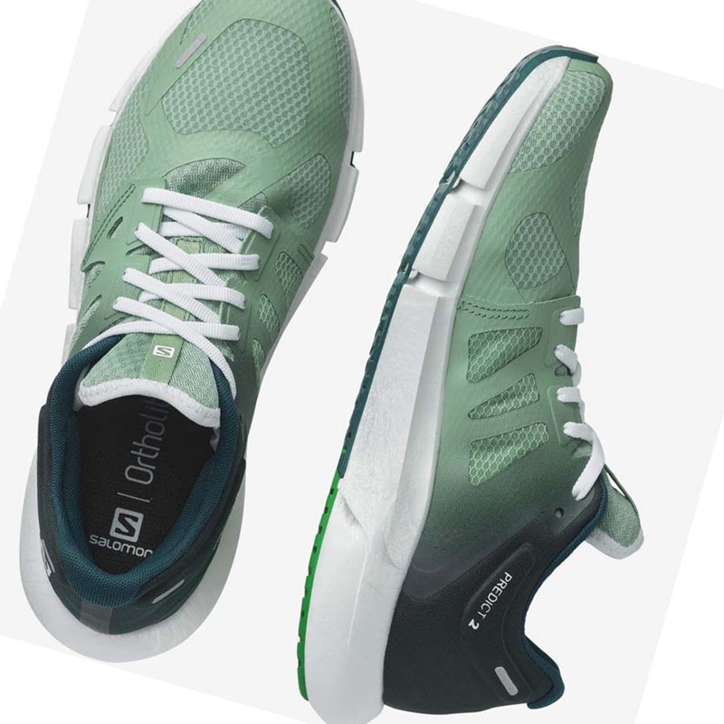 Salomon PREDICT 2 Laufschuhe Herren Olivgrün | VEZWNFA-20