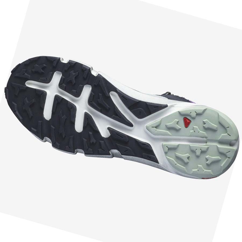 Salomon PREDICT HIKE MID GORE-TEX Wanderschuhe Herren Mintfarben Lila | KAYQWVE-10