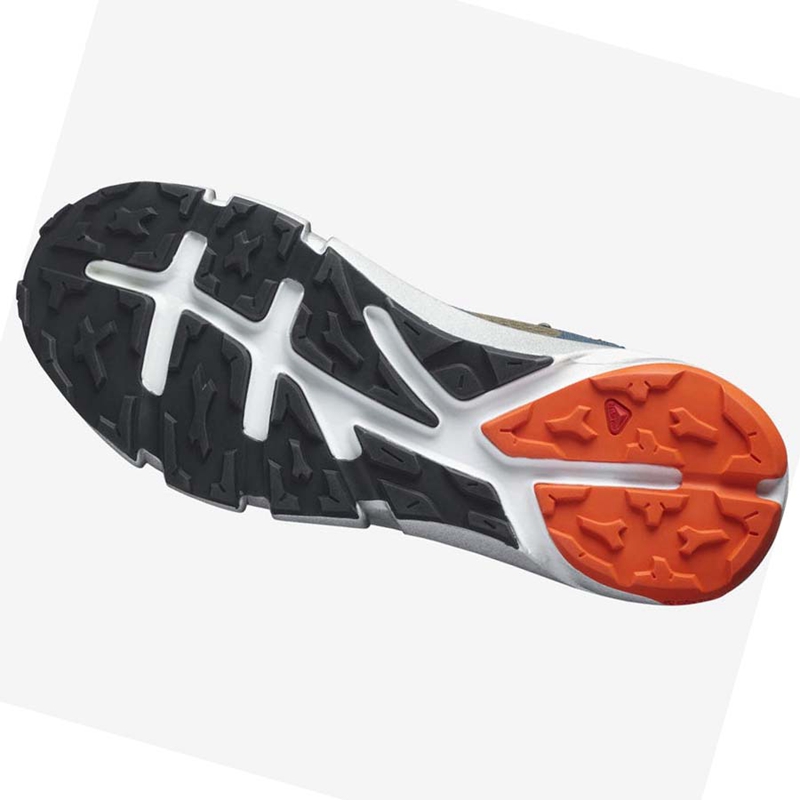 Salomon PREDICT HIKE MID GORE-TEX Wanderschuhe Herren Tiefesgrün Olivgrün | PXRQGNW-14