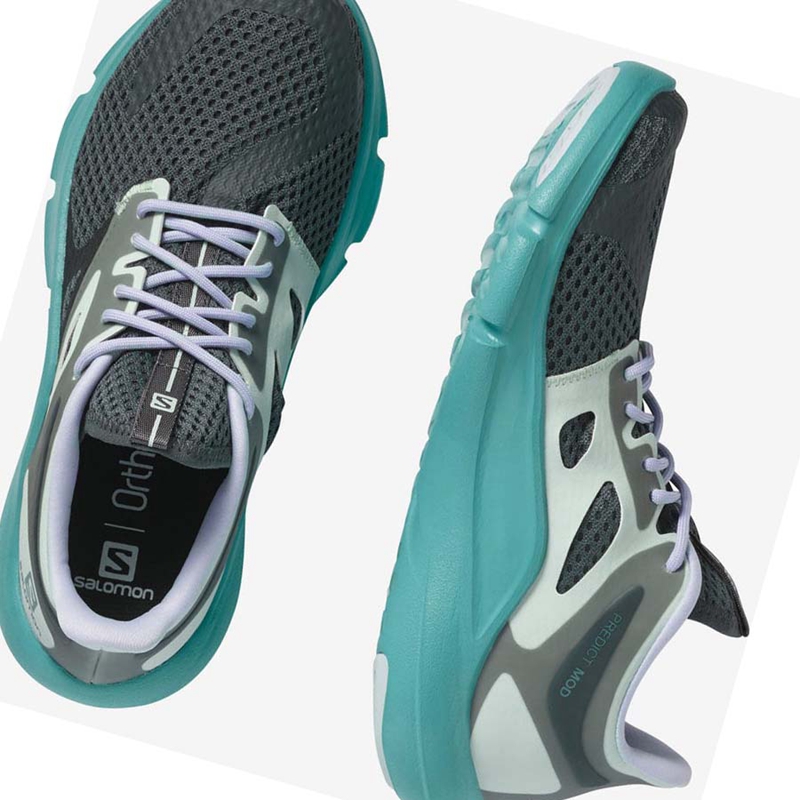 Salomon PREDICT MOD Laufschuhe Damen Grün | DQZYFNV-74