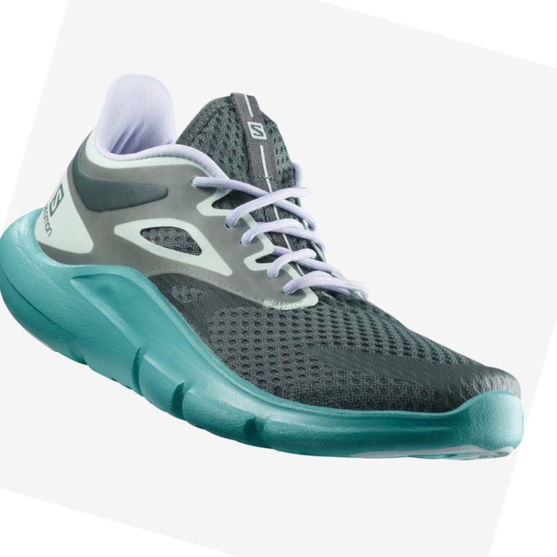Salomon PREDICT MOD Laufschuhe Damen Grün | DQZYFNV-74