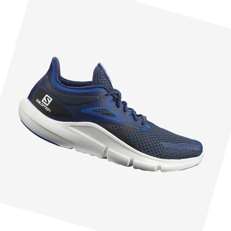 Salomon PREDICT MOD Laufschuhe Herren Blau Weiß | RVBPYSK-30