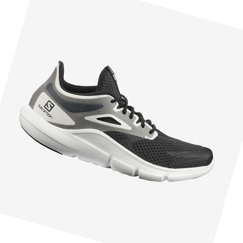 Salomon PREDICT MOD Laufschuhe Herren Schwarz Weiß | LTKNJVS-92