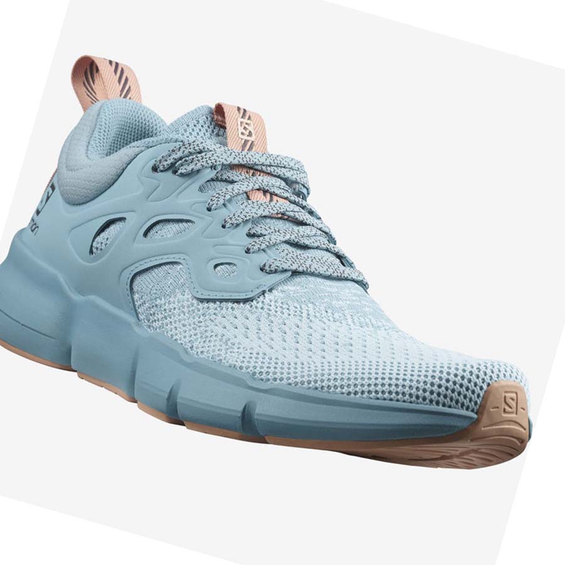 Salomon PREDICT SOC 2 Laufschuhe Damen Blau | ETFPLJO-71