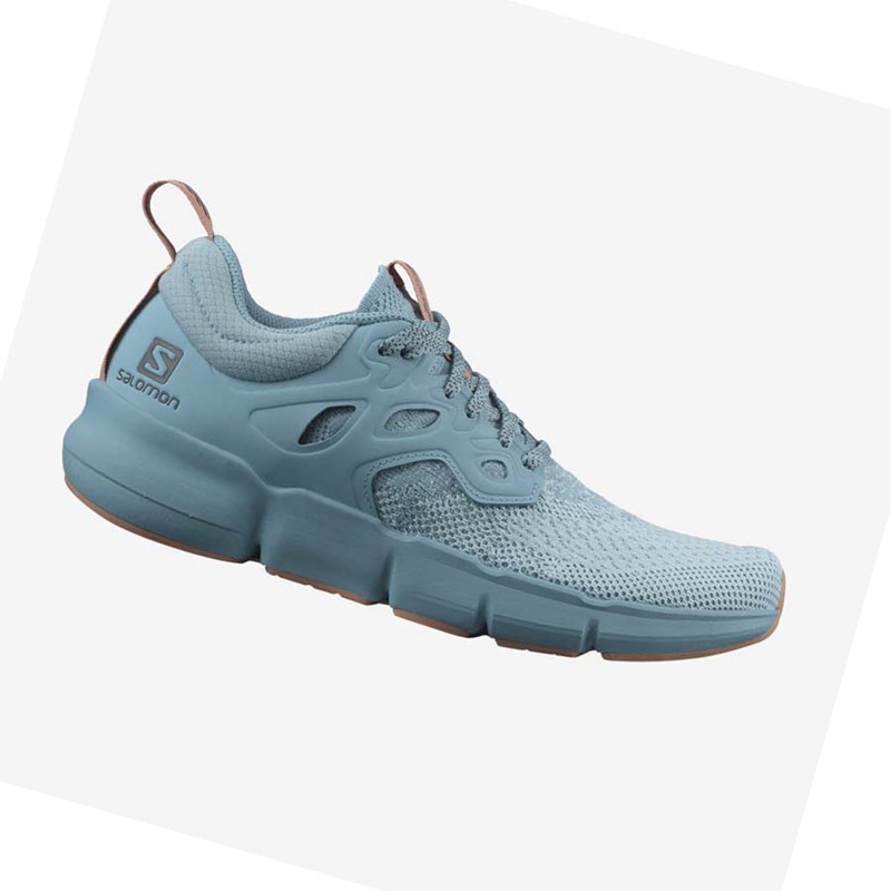 Salomon PREDICT SOC 2 Laufschuhe Damen Blau | ETFPLJO-71