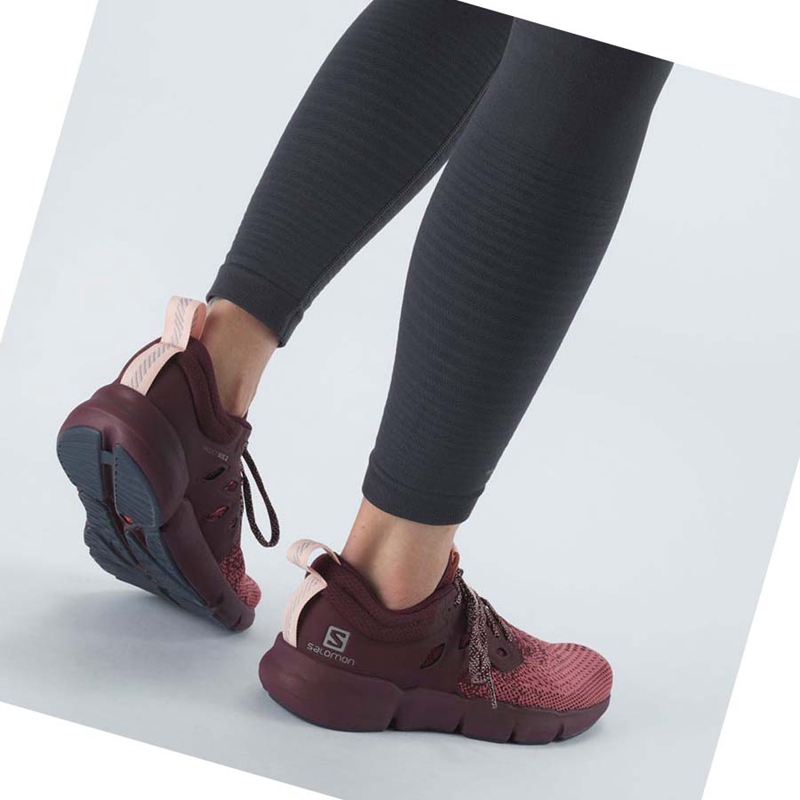 Salomon PREDICT SOC 2 Laufschuhe Damen Lila | HTAODBP-03