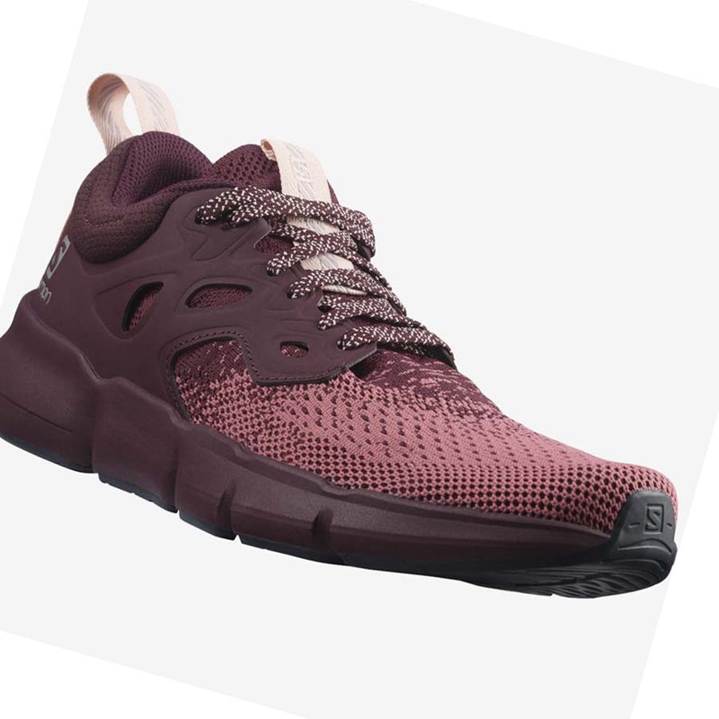 Salomon PREDICT SOC 2 Laufschuhe Damen Lila | HTAODBP-03