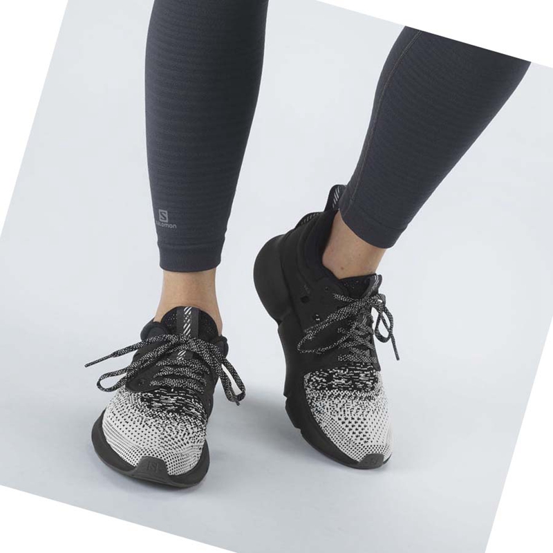 Salomon PREDICT SOC 2 Laufschuhe Damen Schwarz | UQCRBWV-93