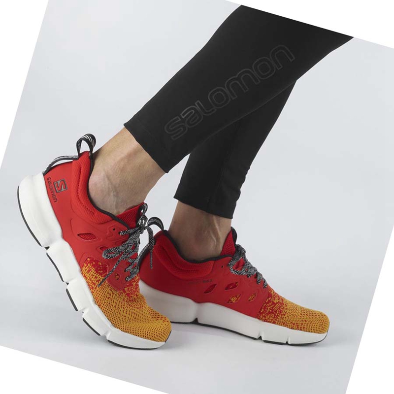 Salomon PREDICT SOC 2 Laufschuhe Herren Rot Orange | XOFRVDG-16