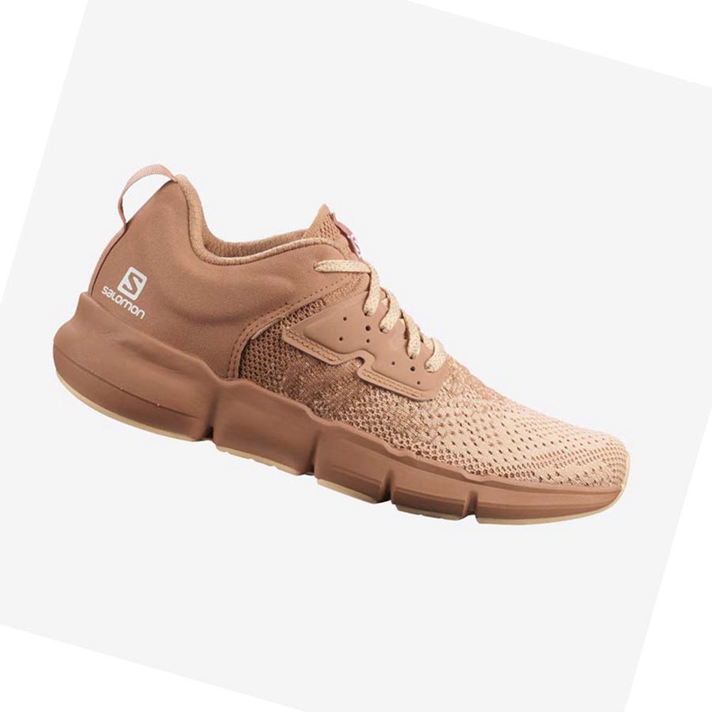 Salomon PREDICT SOC W Laufschuhe Damen Braun | SDRITFP-40