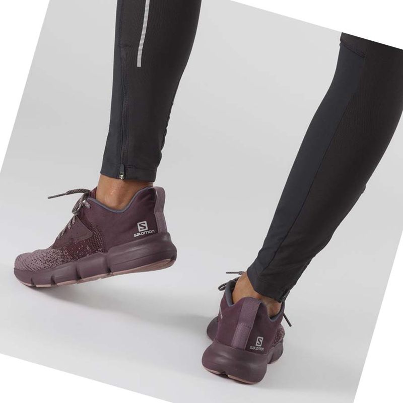 Salomon PREDICT SOC W Laufschuhe Damen Lila | ZNLXUKM-06