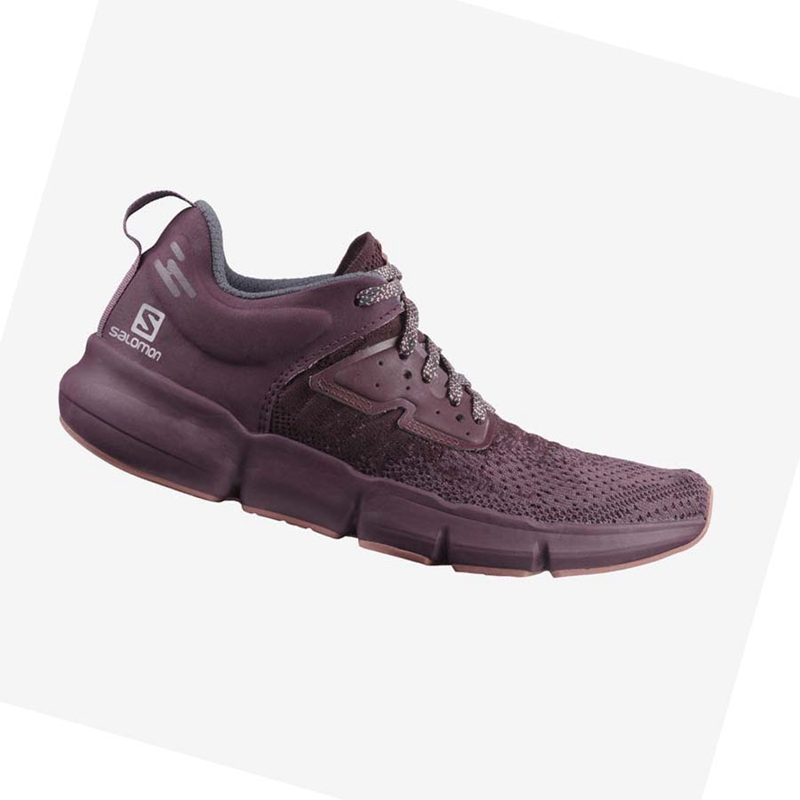 Salomon PREDICT SOC W Laufschuhe Damen Lila | ZNLXUKM-06