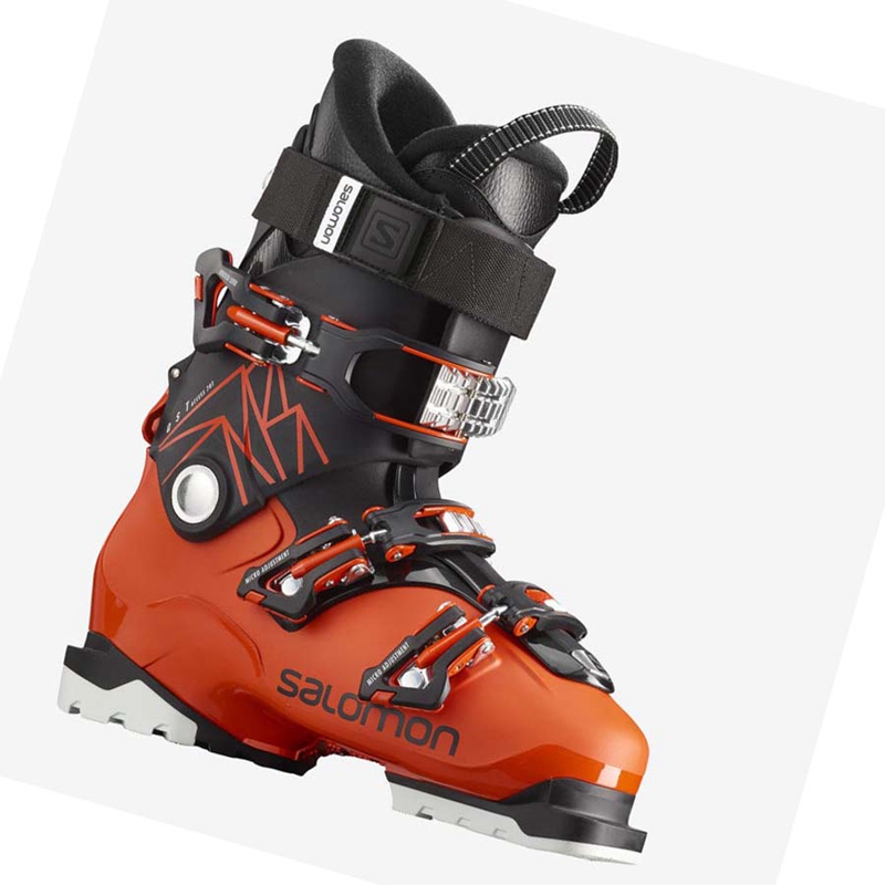Salomon QST ACCESS 70 T Skistiefel Kinder Orange Schwarz | UXLQIRJ-78