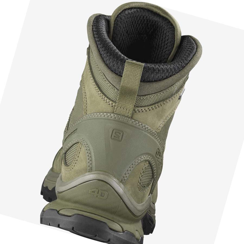 Salomon QUEST 4D FORCES 2 EN Stiefel Damen Grün | RXGBSLZ-37