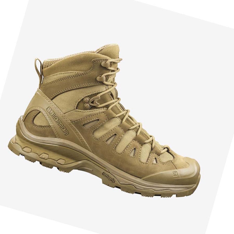 Salomon QUEST 4D FORCES 2 Stiefel Damen Braun | AGMVFXD-16