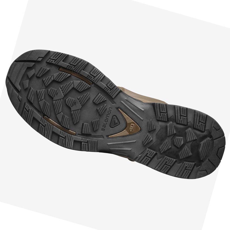 Salomon QUEST 4D GORE-TEX FORCES 2 EN Stiefel Damen Braun | SZMEOYV-34