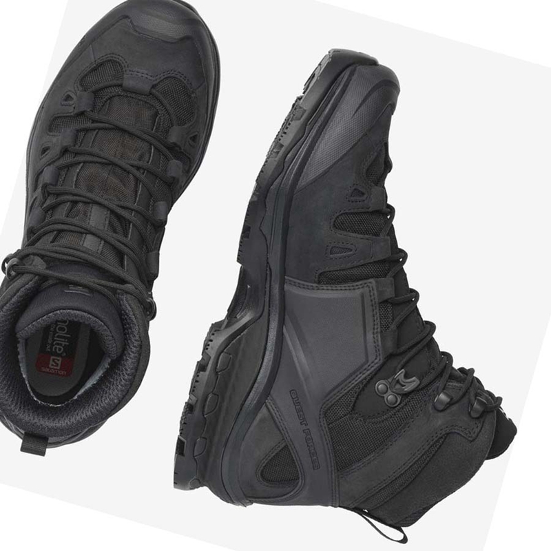 Salomon QUEST 4D GORE-TEX FORCES 2 EN Stiefel Damen Schwarz | TRDQPLN-81