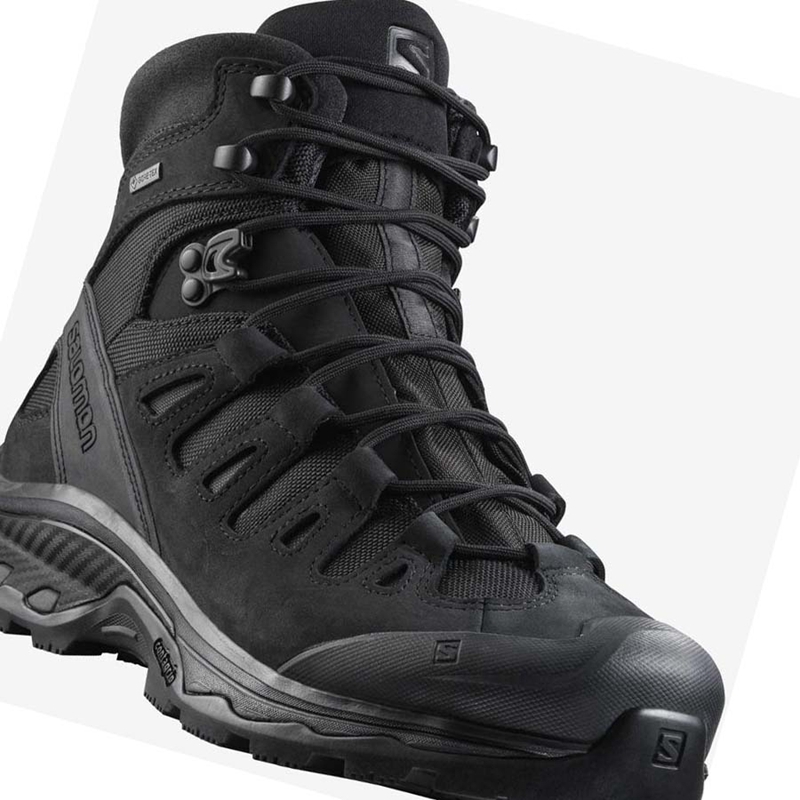 Salomon QUEST 4D GORE-TEX FORCES 2 EN Stiefel Damen Schwarz | TRDQPLN-81