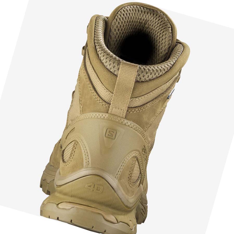 Salomon QUEST 4D GORE-TEX FORCES 2 Stiefel Herren Braun | ORPUGVT-01