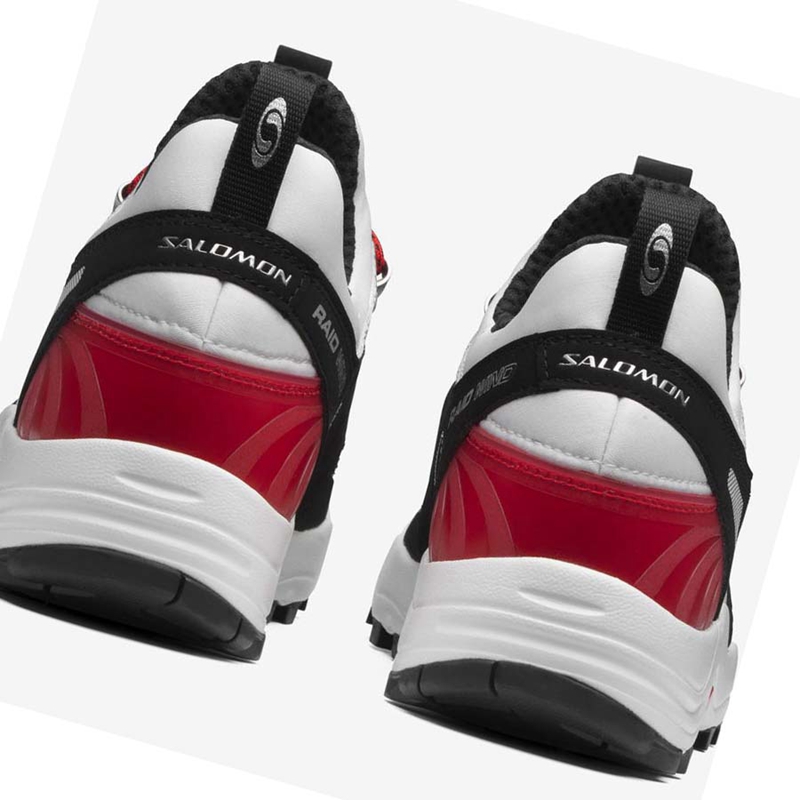 Salomon RAID WIND Sneakers Damen Weiß Schwarz | IHSVZGL-79