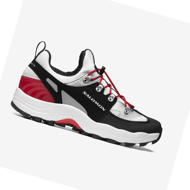 Salomon RAID WIND Sneakers Damen Weiß Schwarz | IHSVZGL-79