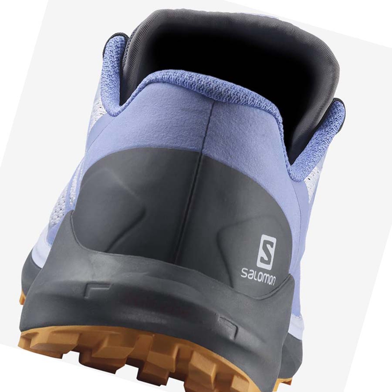 Salomon SENSE RIDE 4 Trailrunning Schuhe Damen Blau | ANKGMHS-34
