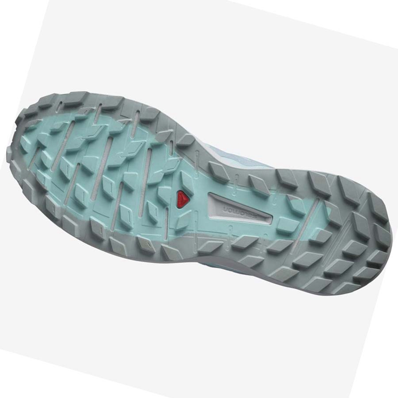 Salomon SENSE RIDE 4 Trailrunning Schuhe Damen Mintfarben | CXUFLID-68