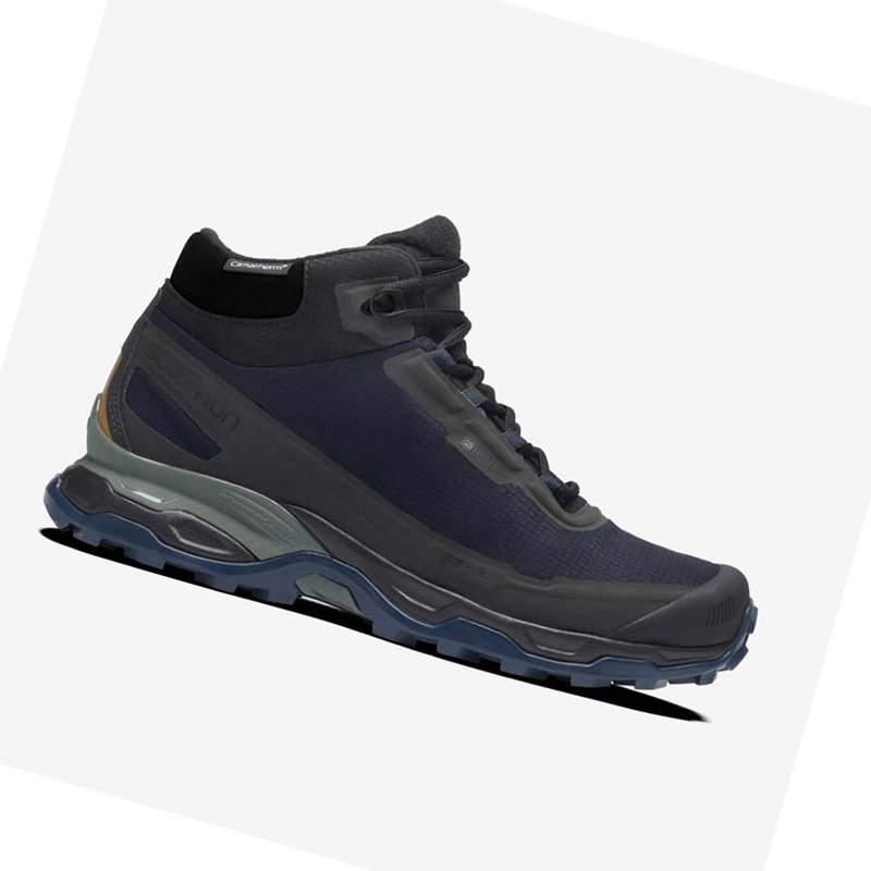 Salomon SHELTER CSWP FOR CARHARTT WIP Sneakers Damen Schwarz Grau | JYZQFWS-32