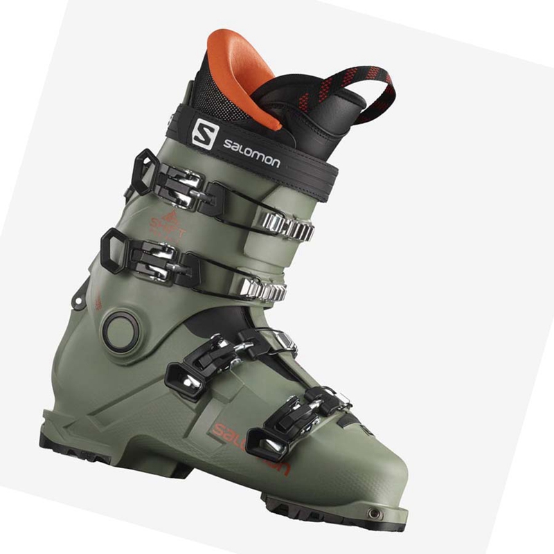 Salomon SHIFT PRO 80T AT Skistiefel Kinder Olivgrün | GHUYSAR-59