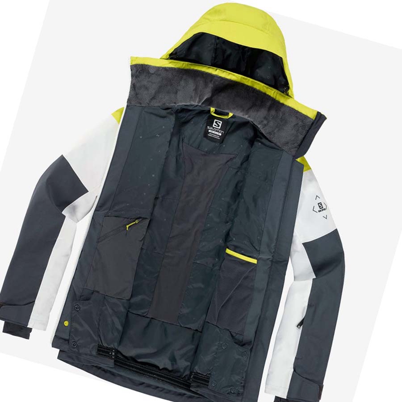 Salomon SLALOM Skijacken Damen Grün | DVPCZHB-78