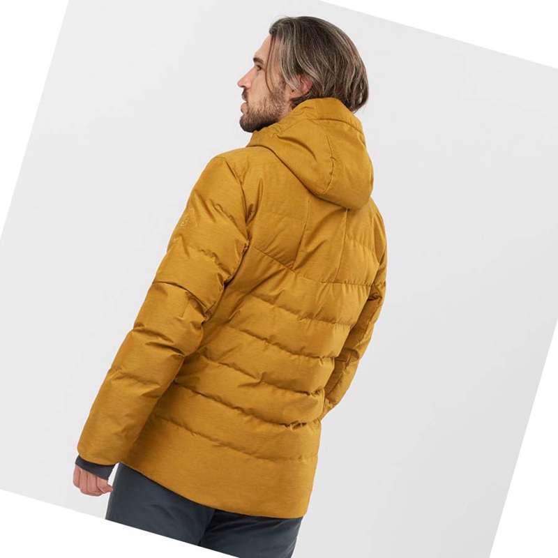 Salomon SNOWSHELTER Skijacken Herren Braun | QZMOVCK-78