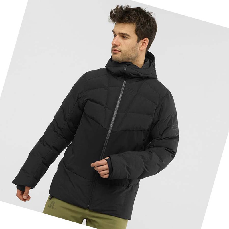 Salomon SNOWSHELTER Skijacken Herren Schwarz | BSNDOTL-24