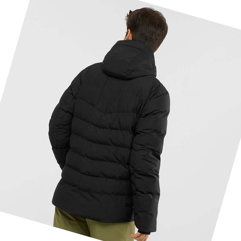 Salomon SNOWSHELTER Skijacken Herren Schwarz | BSNDOTL-24