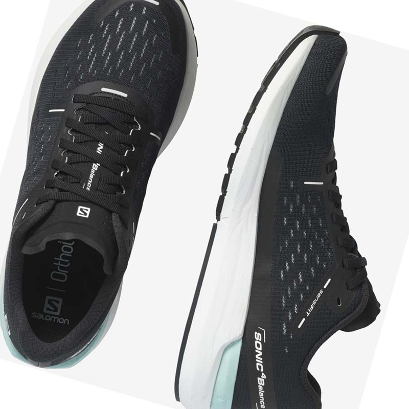 Salomon SONIC 4 Balance Laufschuhe Herren Schwarz | JCAQUKM-36