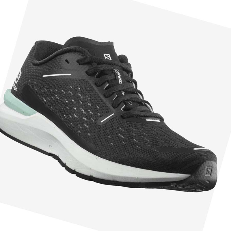 Salomon SONIC 4 Balance Laufschuhe Herren Schwarz | JCAQUKM-36