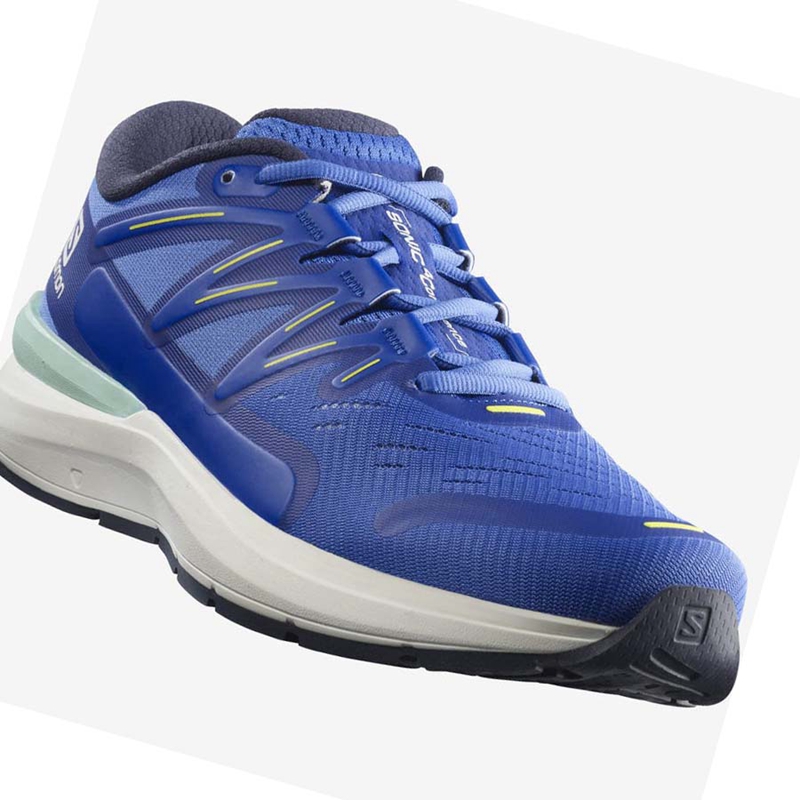 Salomon SONIC 4 Confidence Laufschuhe Herren Blau | OSJYWVR-05
