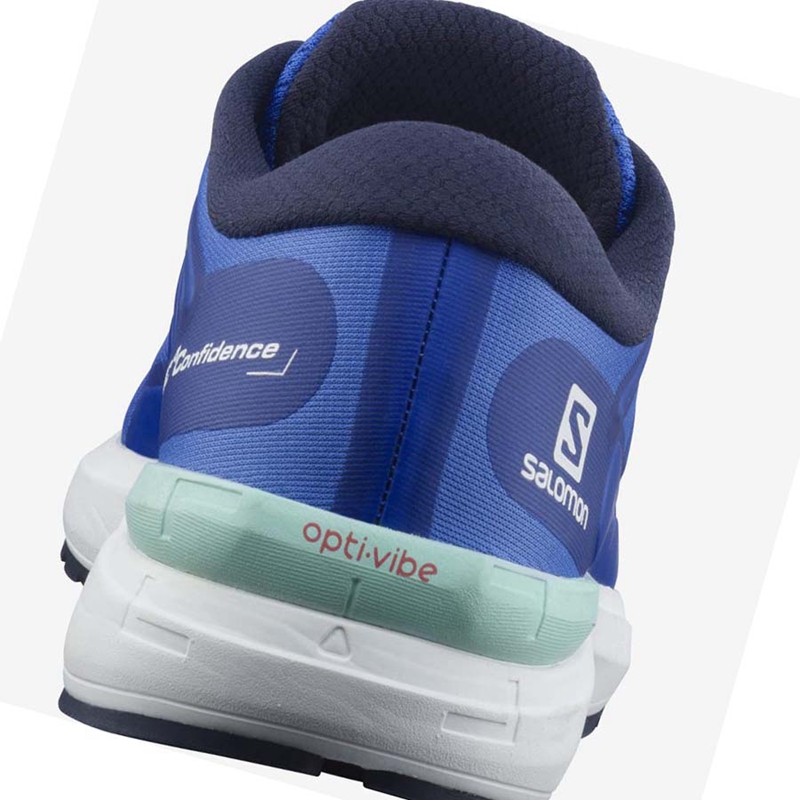 Salomon SONIC 4 Confidence Laufschuhe Herren Blau | OSJYWVR-05
