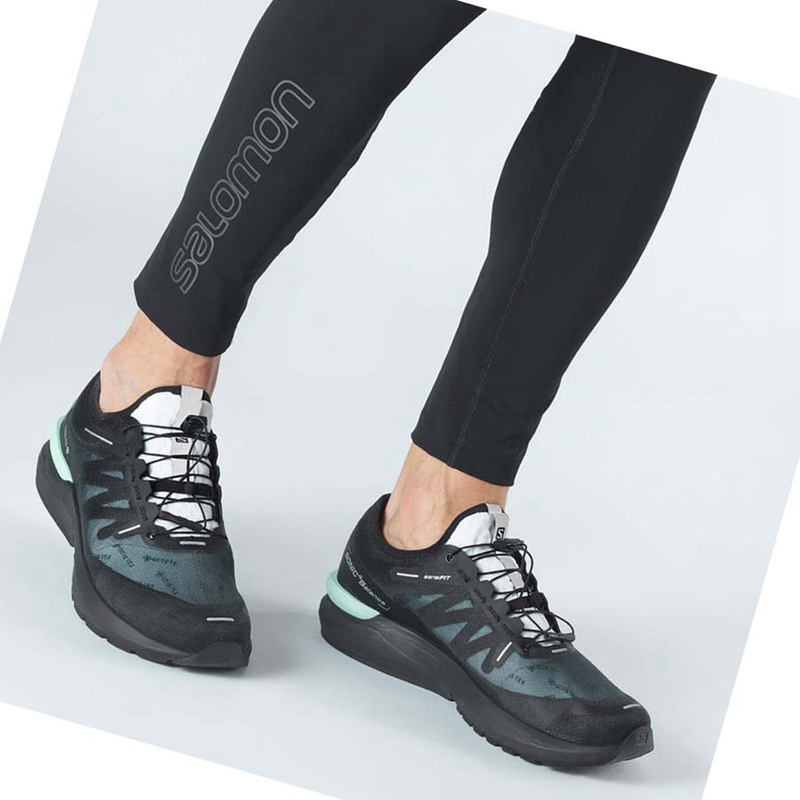 Salomon SONIC 4 GORE-TEX Laufschuhe Herren Schwarz | KSDECBA-82