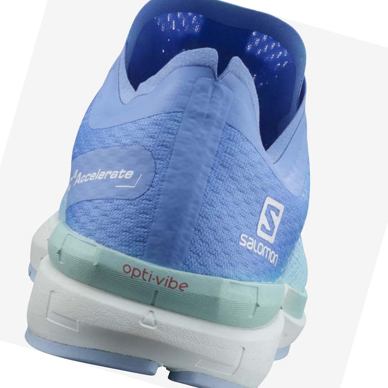 Salomon SONIC 4 Laufschuhe Damen Blau | UOGYZPK-63